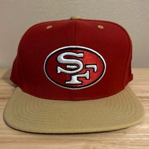 Vintage Mitchell and Ness San Francisco 49ers snapback hat